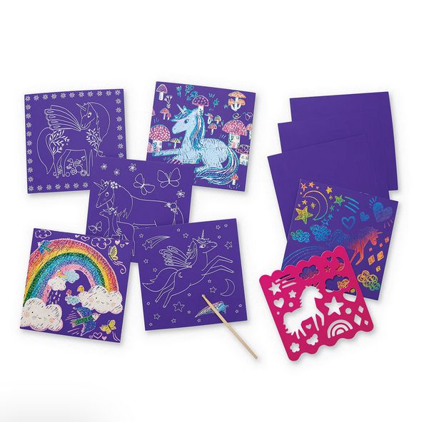 Unicorn Sparkle Scratch Art