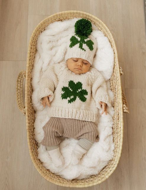 St. Patrick&#39;s Day Knit Beanie