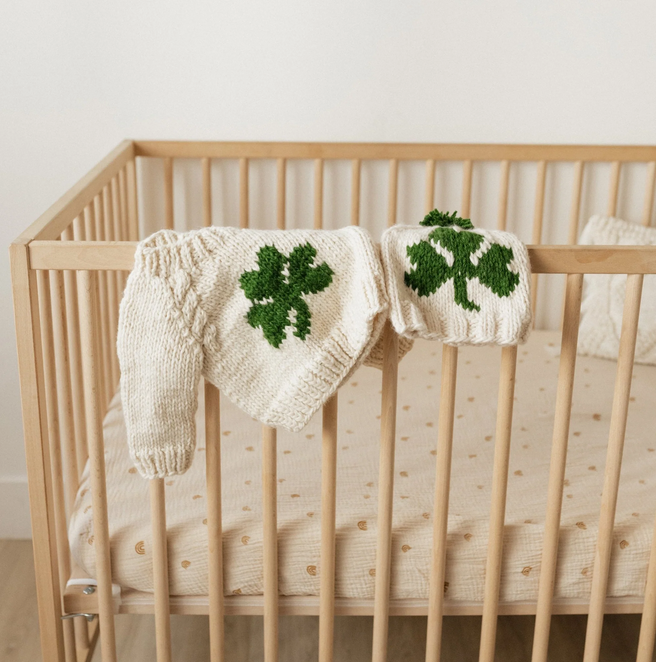 Shamrock Crew Neck Sweater