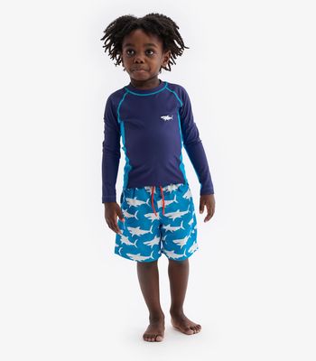 Hungry Sharks Swim Trunks