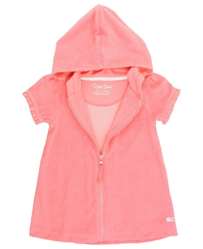 Terry Zip Cover Up