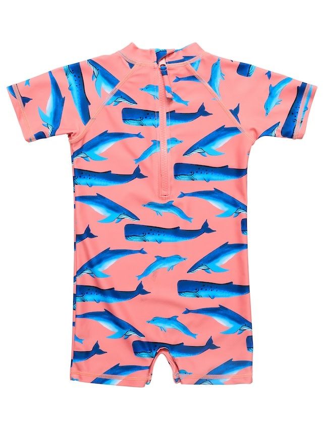 Whale Tail SS Sunsuit