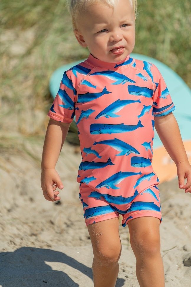 Whale Tail SS Sunsuit