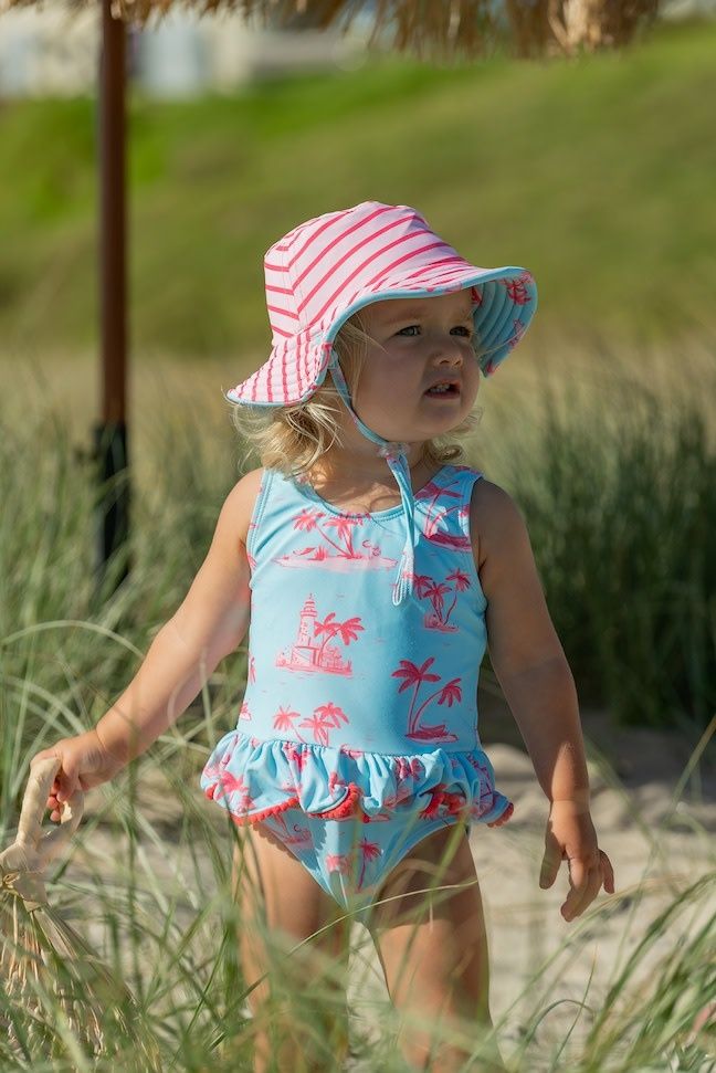 Lighthouse Island Skirt Swimsuit