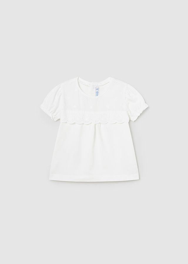 Scalloped S/S Tee