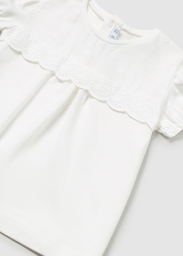 Scalloped S/S Tee