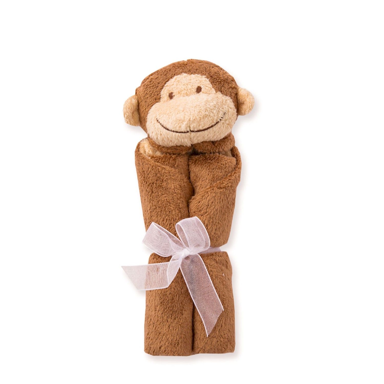 Brown Monkey Blankie