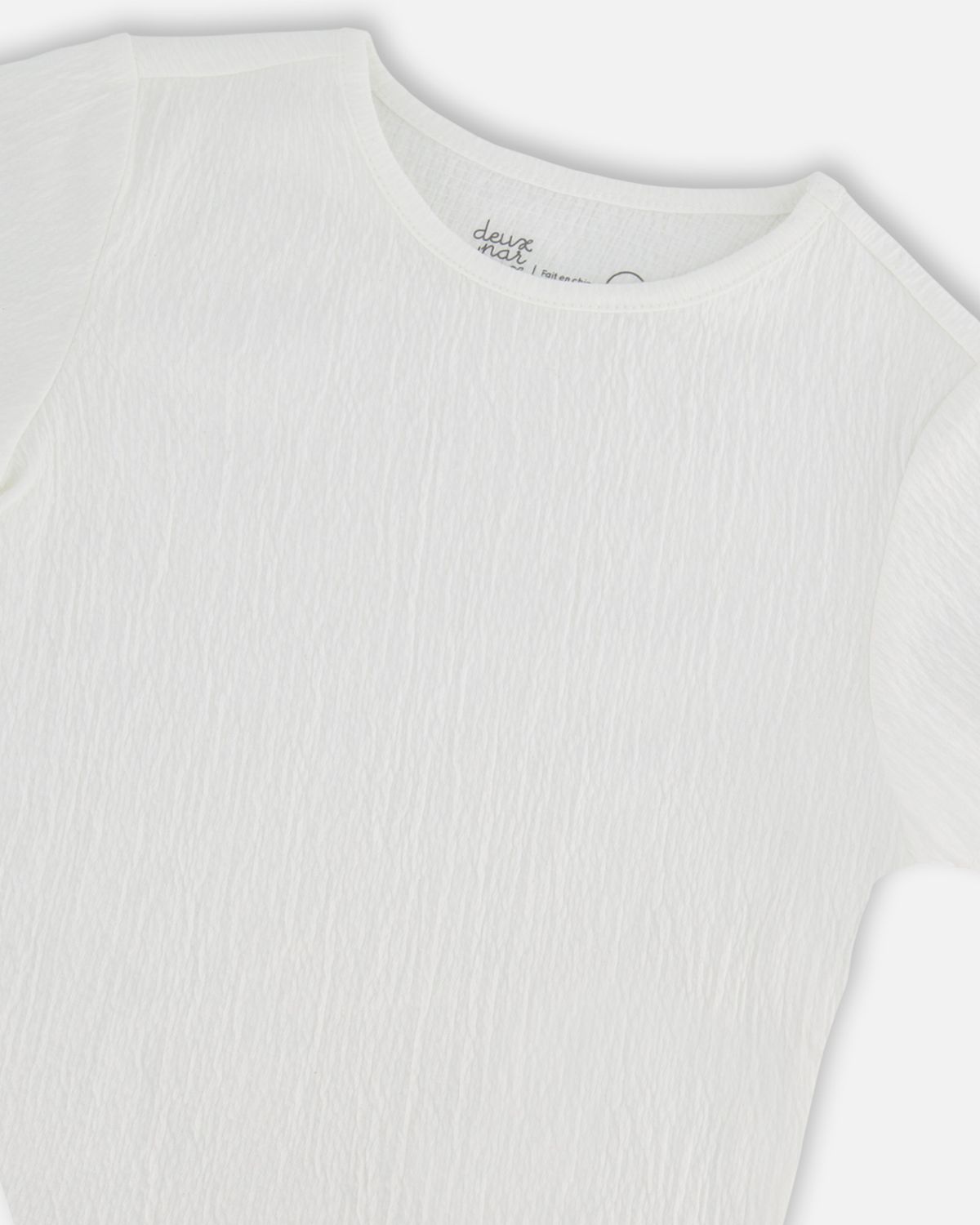 Crinkle Jersey Top
