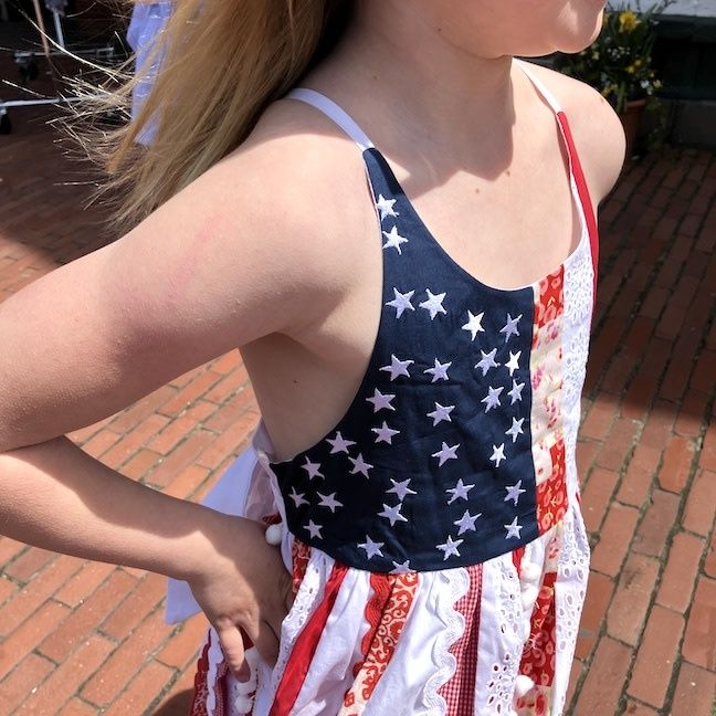 Vintage Flag Dress