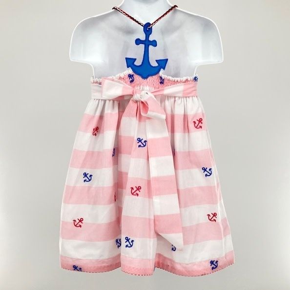 Pink Anchor Dress