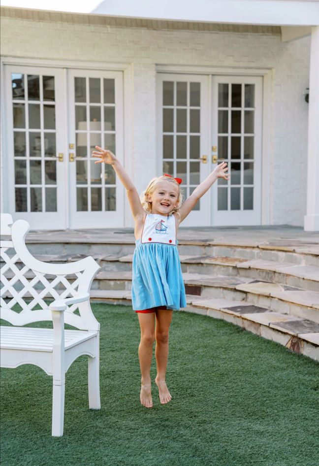 Vineyard Sailboat Dress