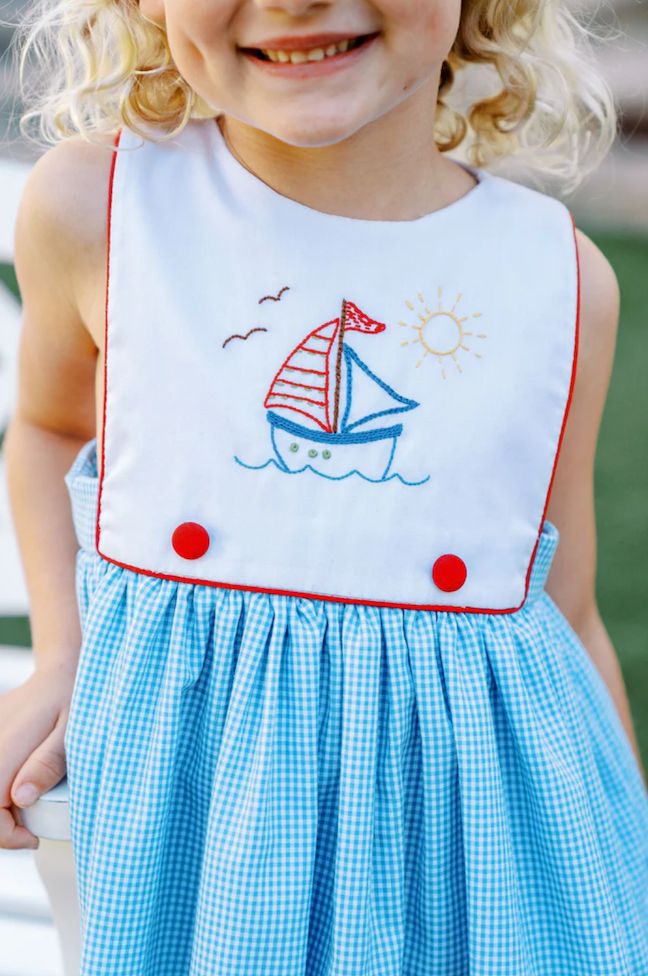 Vineyard Sailboat Dress