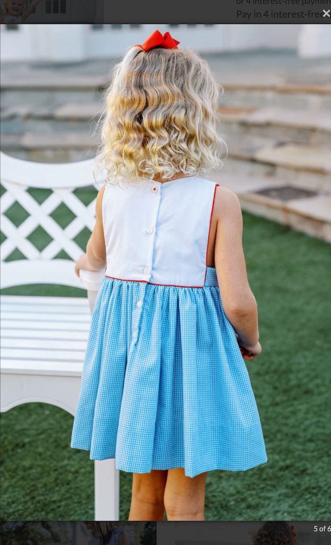 Vineyard Sailboat Dress