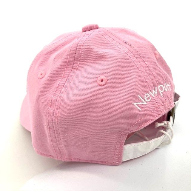 Pink Embroidered Anchor Newport Hat