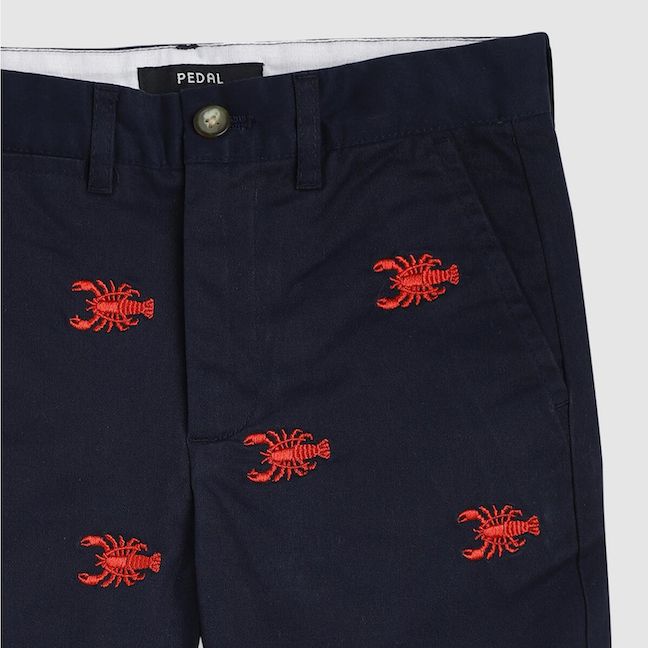 Navy Lobster Short