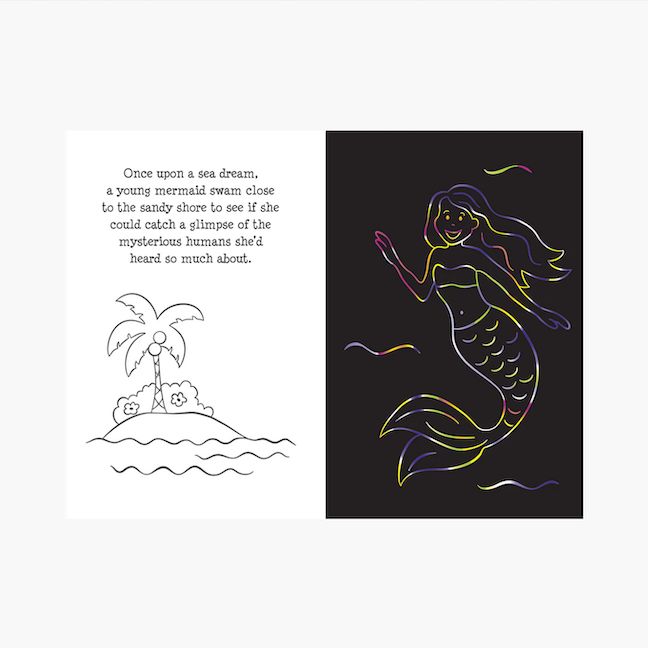 Mermaid Adventure Scratch &amp; Sketch