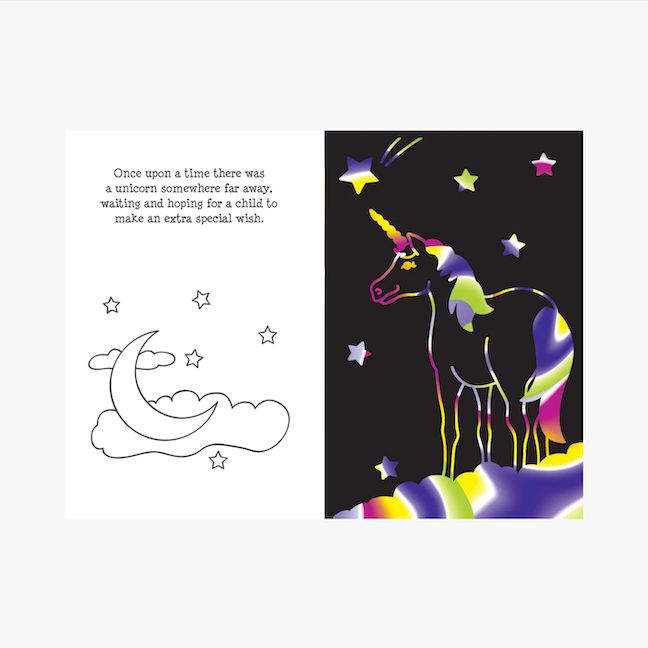 Unicorn Adventure Scratch &amp; Sketch