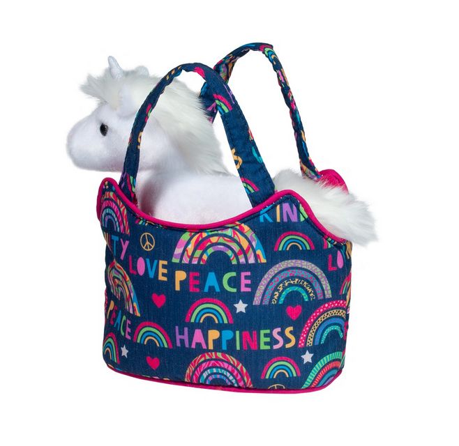 White Unicorn in Kindness Sassy Sak