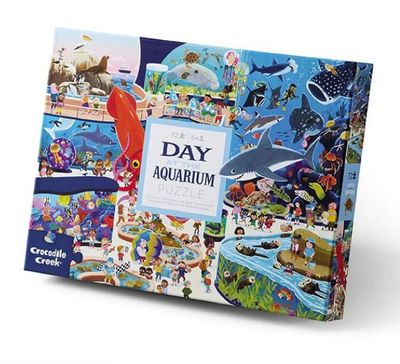 72PC DAY AT THE AQUARIUM PUZZLE