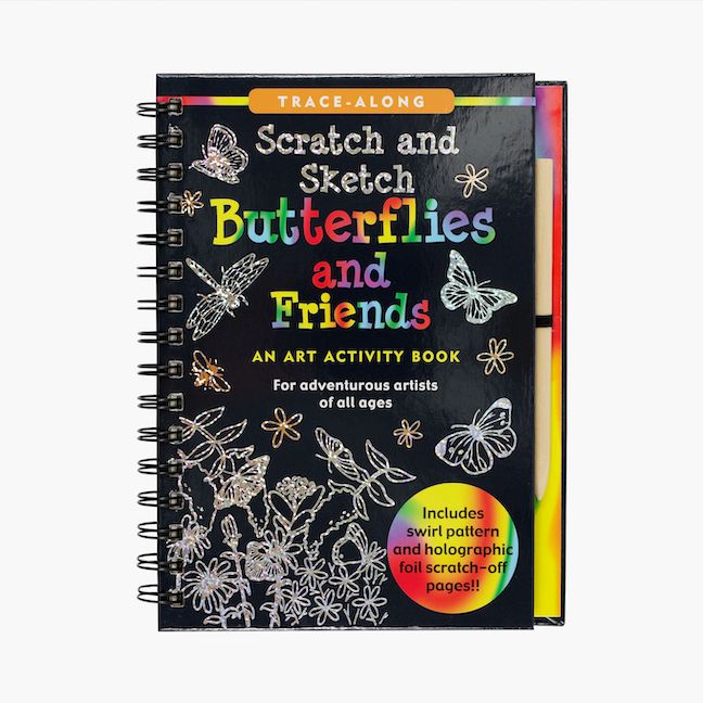 Butterflies &amp; Friends Scratch &amp; Sketch