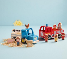 Fire Truck Toy Set
