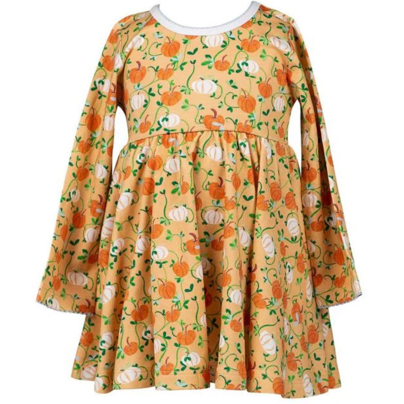 Autumn Vine Twirl Dress