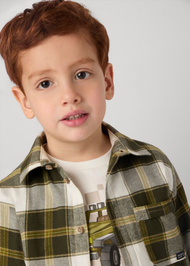 Checked Overshirt