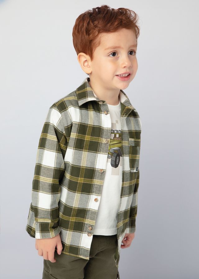 Checked Overshirt