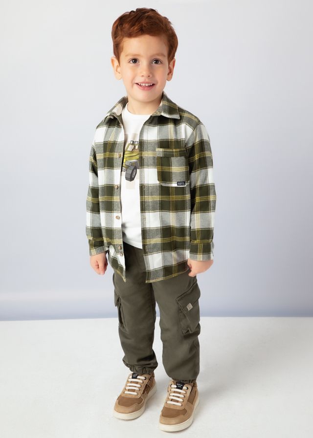 Checked Overshirt