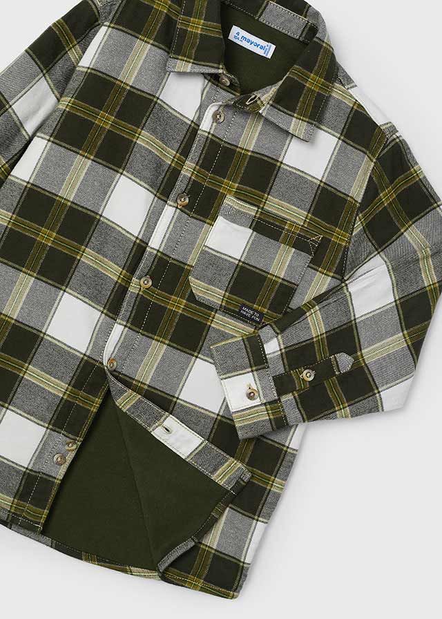 Checked Overshirt