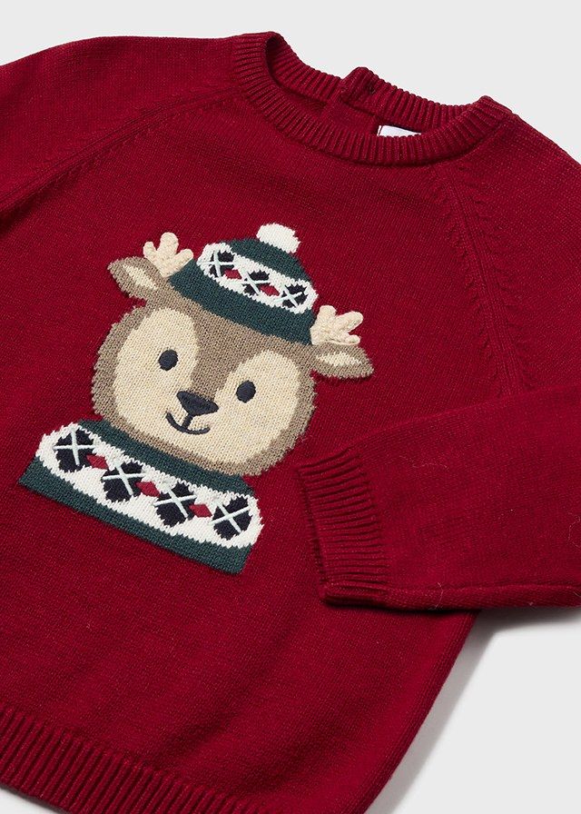 Cherry Reindeer Sweater