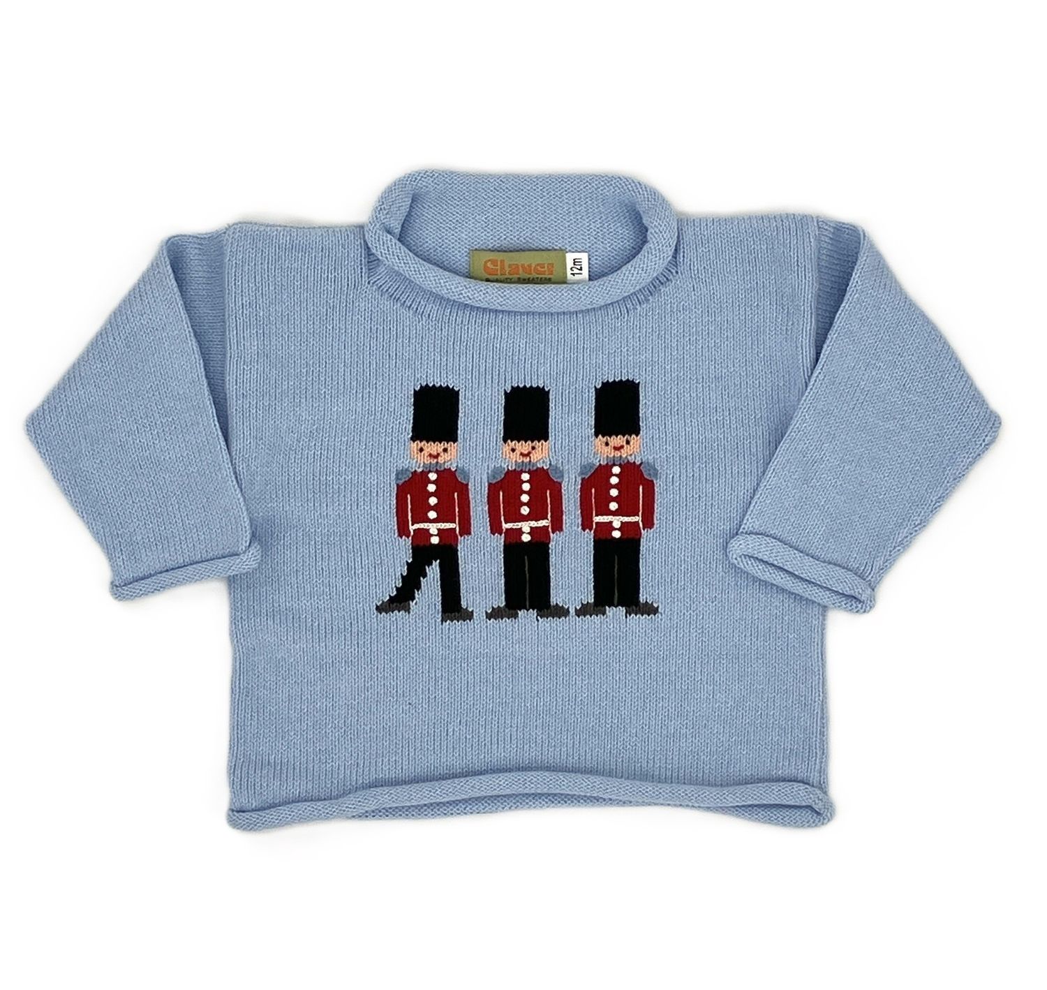 Blue Toy Soldiers Sweater