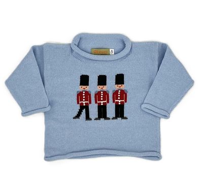 Blue Toy Soldiers Sweater