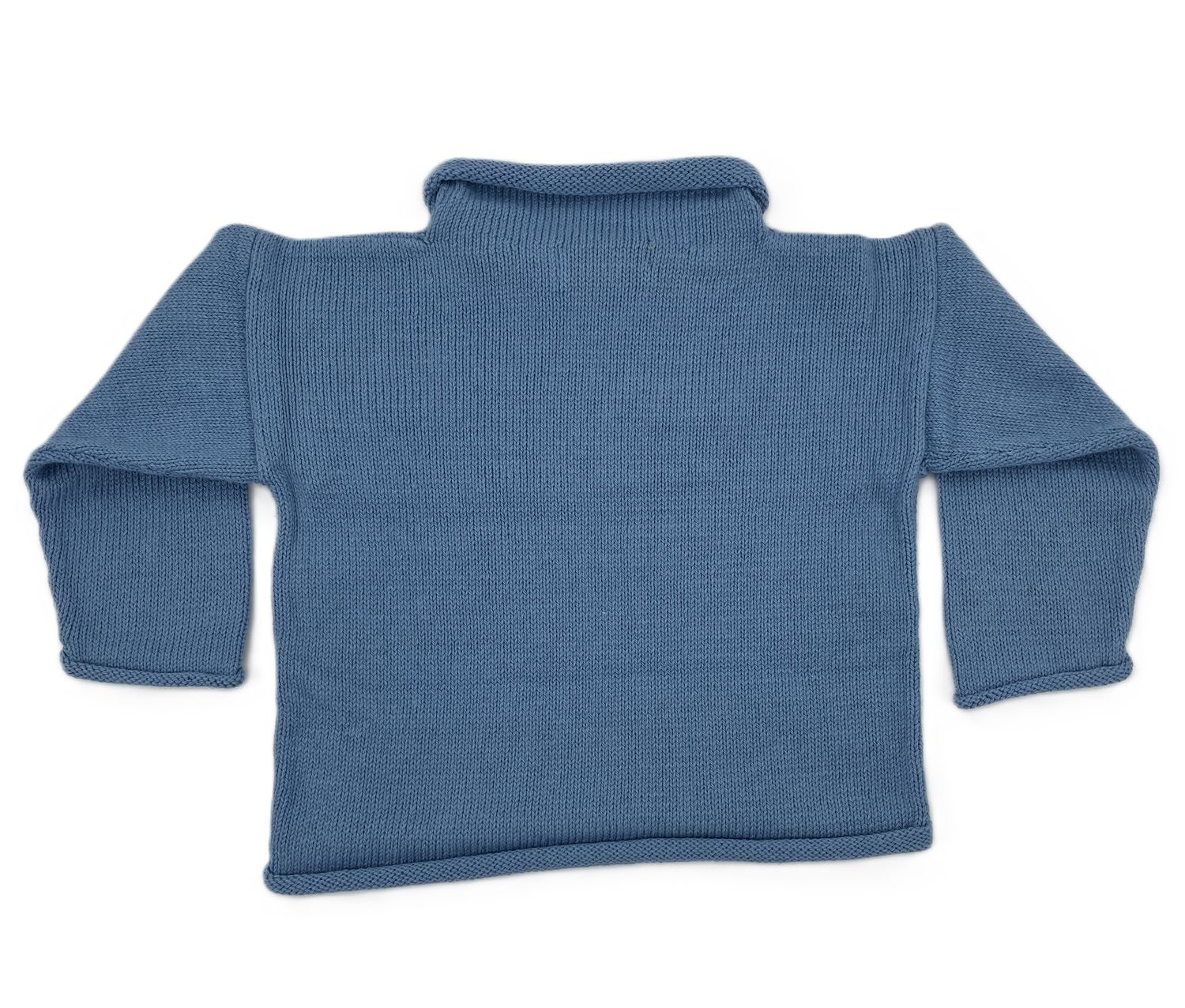 FIRETRUCK CHAMBRAY SWEATER
