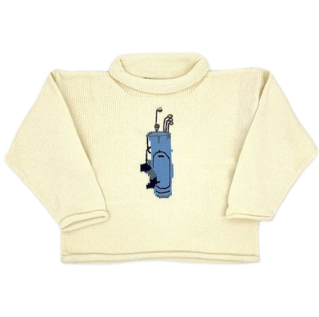 Ivory Golf Bag Sweater