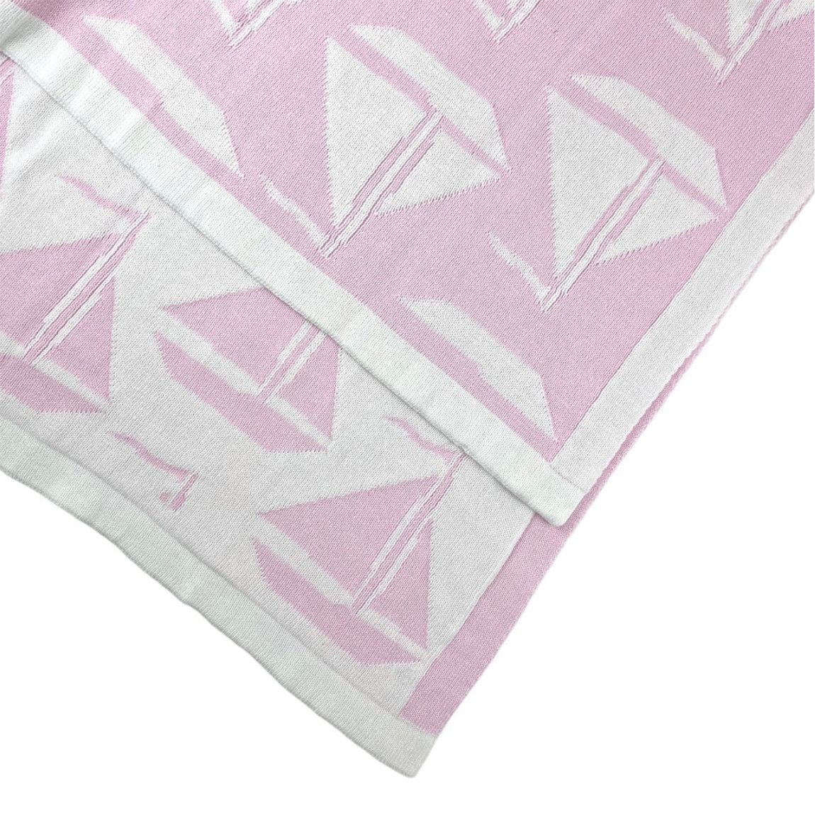Pink Sailboats Blanket