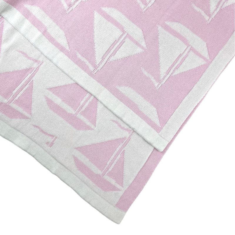Pink Sailboats Blanket