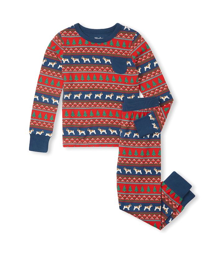 Bulldog Fair Isle PJ Set