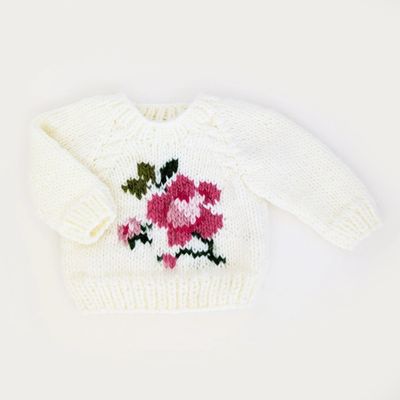 Rose Crew Neck Sweater