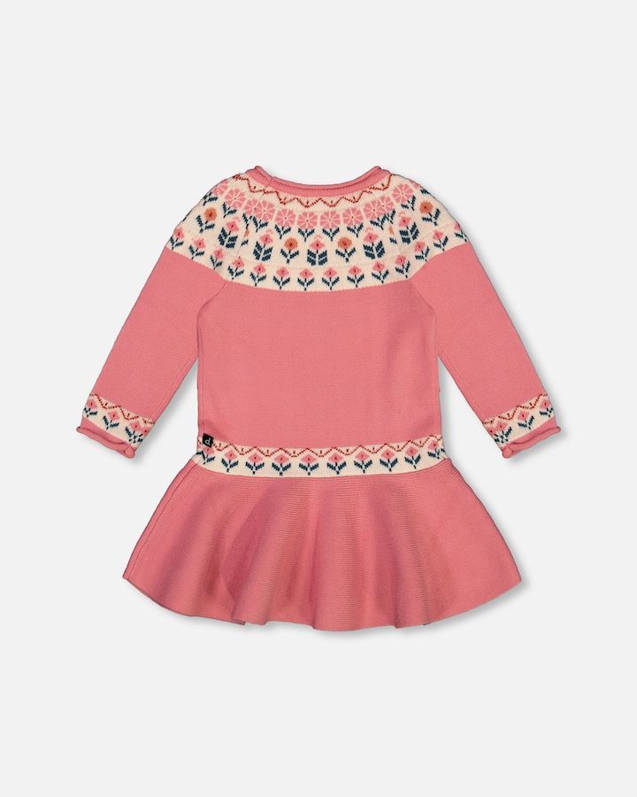 Rose Knitted Flower Dress