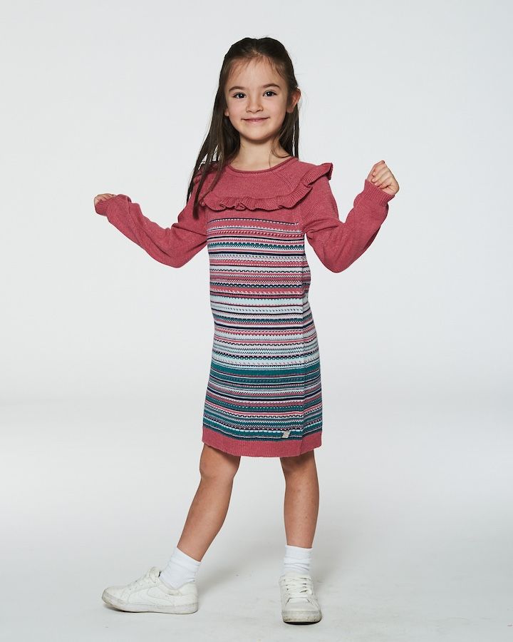 Sweater Jacquard Dress