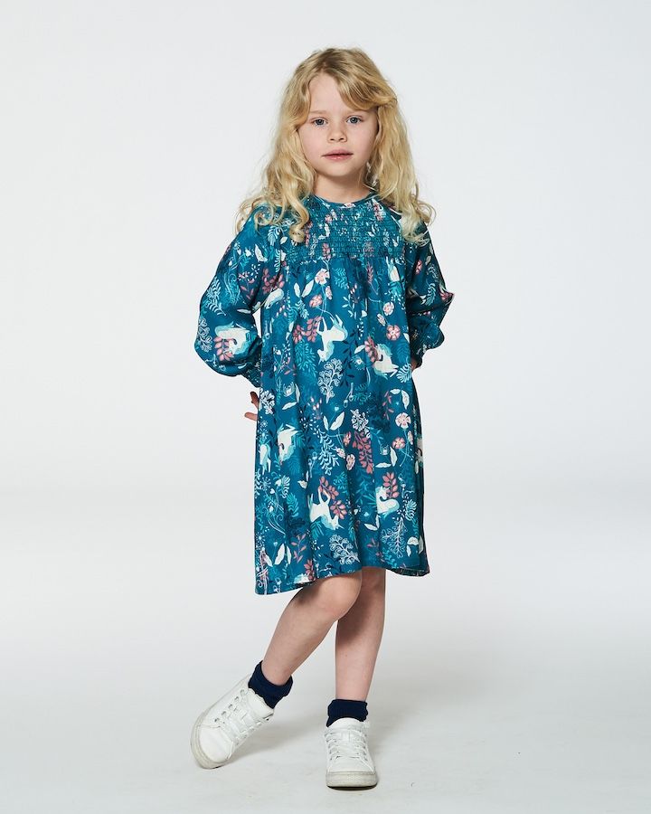 Unicorn Puffy Sleeve Dress