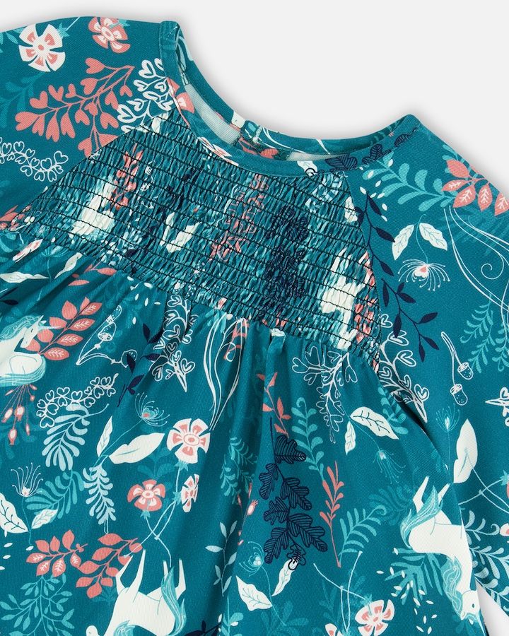Unicorn Puffy Sleeve Dress