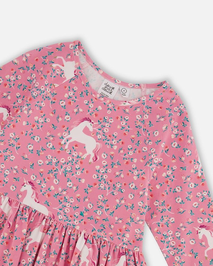 Pink Unicorn Dress