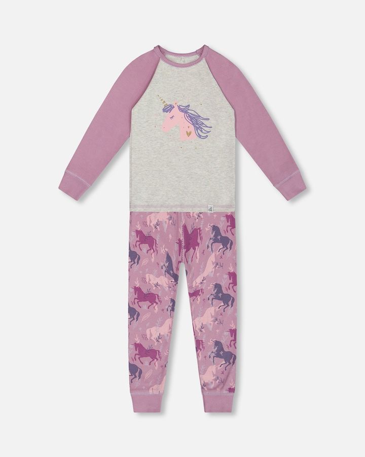 Unicorn Cotton Pj Set
