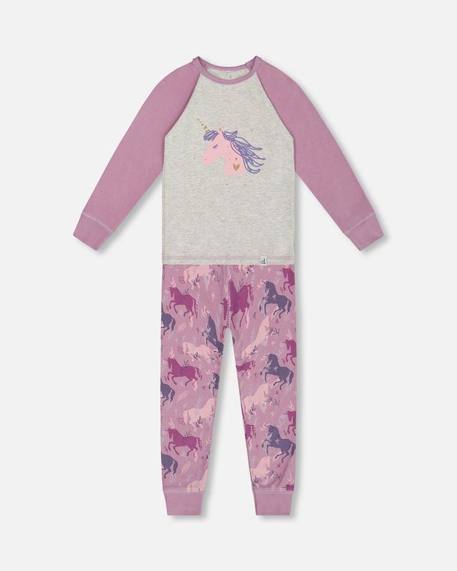 Unicorn Cotton Pj Set