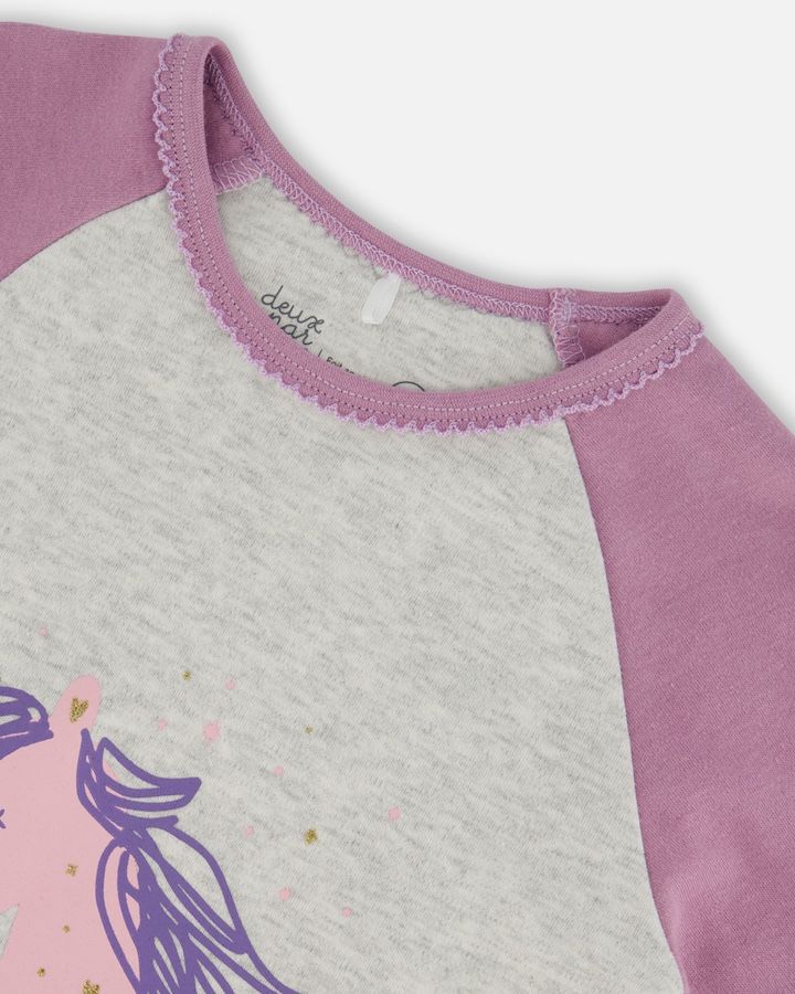Unicorn Cotton Pj Set
