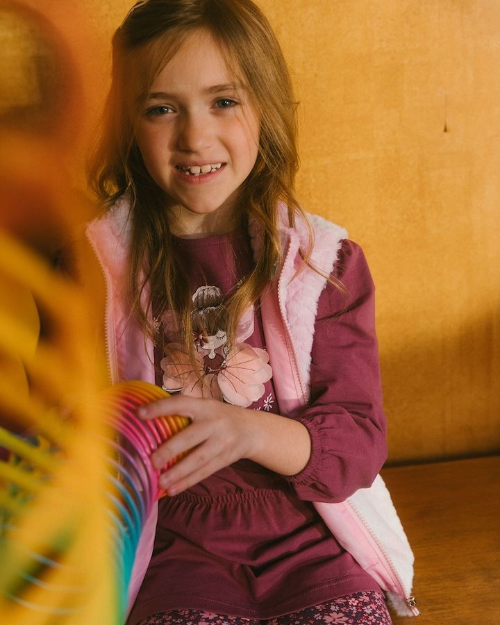 Rainbow Fur Vest