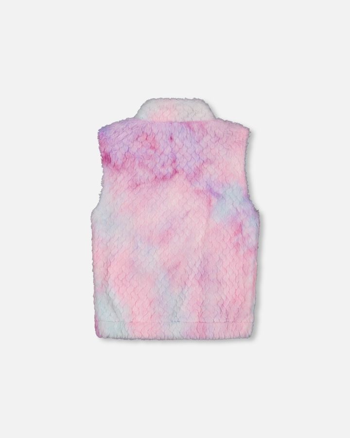 Rainbow Fur Vest