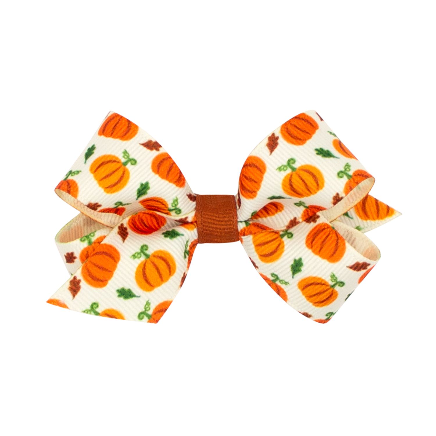 Mini Org Pumpkins Bow